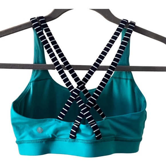 Lululemon Energy bra “Blue tropics” size 4 - Picture 2 of 11